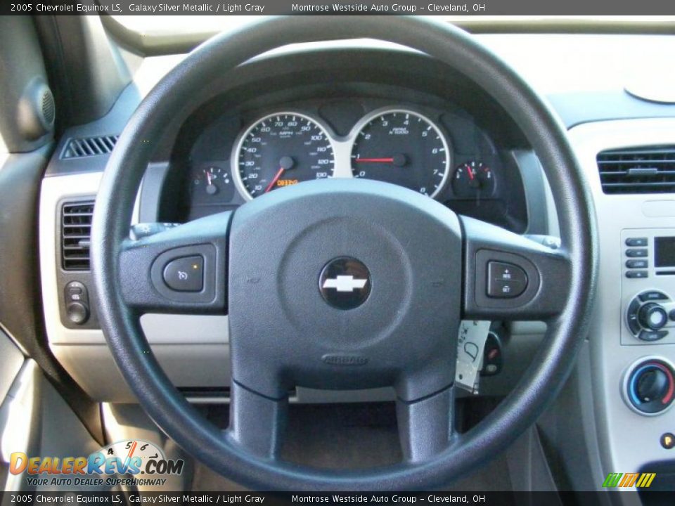 2005 Chevrolet Equinox LS Galaxy Silver Metallic / Light Gray Photo #16