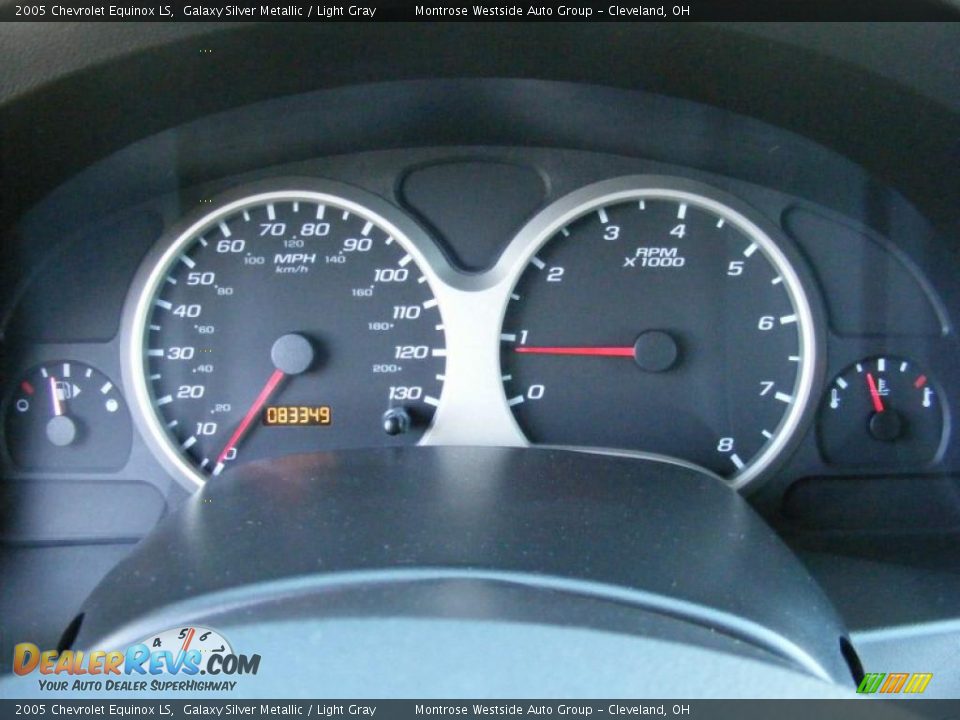 2005 Chevrolet Equinox LS Galaxy Silver Metallic / Light Gray Photo #17