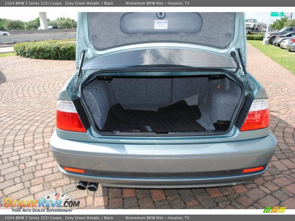 2004 BMW 3 Series 325i Coupe Grey Green Metallic / Black Photo #11