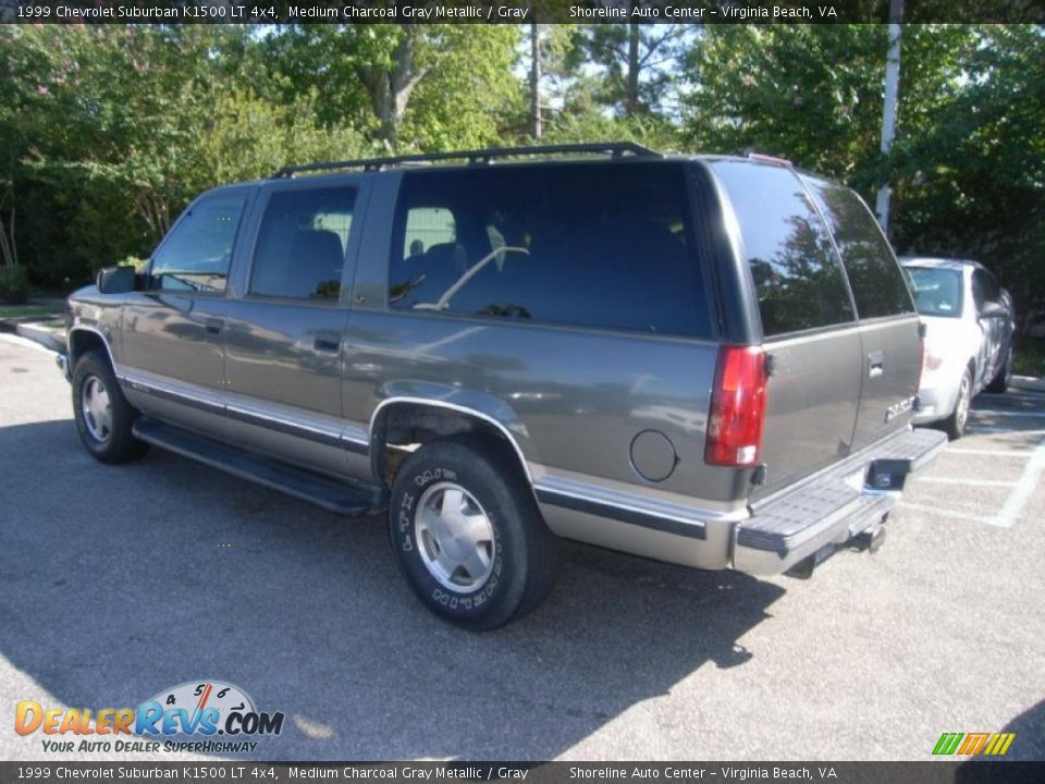 1999 Chevrolet Suburban K1500 LT 4x4 Medium Charcoal Gray Metallic / Gray Photo #3