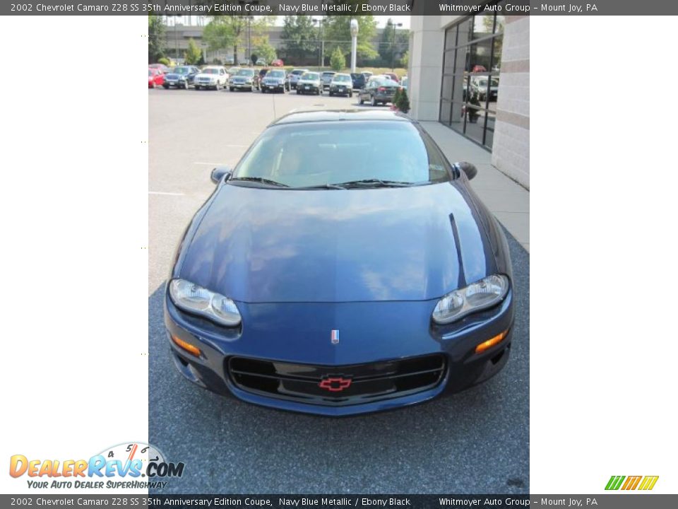 2002 Chevrolet Camaro Z28 SS 35th Anniversary Edition Coupe Navy Blue Metallic / Ebony Black Photo #2