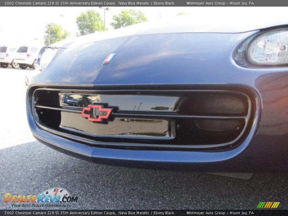 2002 Chevrolet Camaro Z28 SS 35th Anniversary Edition Coupe Navy Blue Metallic / Ebony Black Photo #4