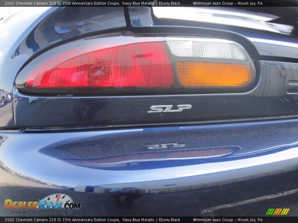 2002 Chevrolet Camaro Z28 SS 35th Anniversary Edition Coupe Navy Blue Metallic / Ebony Black Photo #20