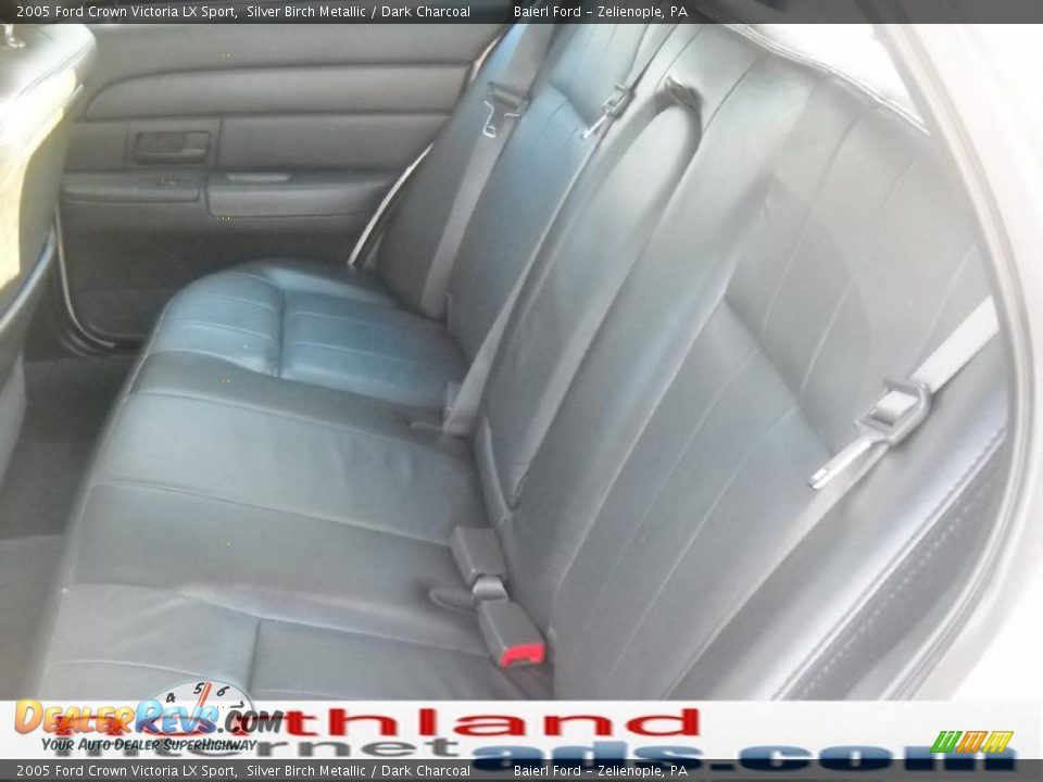 2005 Ford Crown Victoria LX Sport Silver Birch Metallic / Dark Charcoal Photo #14