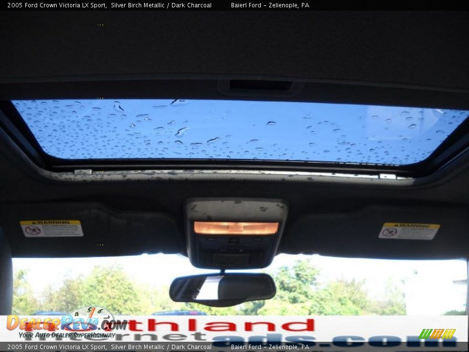 2005 Ford Crown Victoria LX Sport Silver Birch Metallic / Dark Charcoal Photo #15