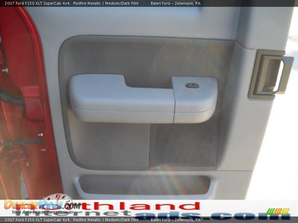 2007 Ford F150 XLT SuperCab 4x4 Redfire Metallic / Medium/Dark Flint Photo #13