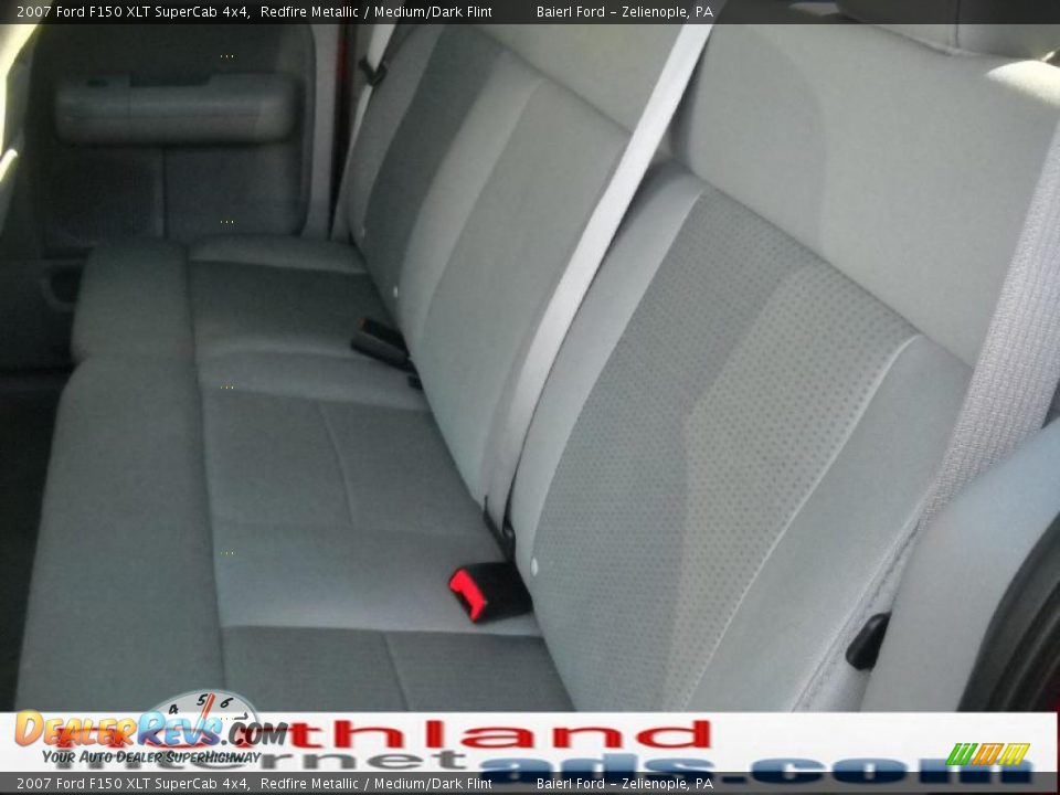 2007 Ford F150 XLT SuperCab 4x4 Redfire Metallic / Medium/Dark Flint Photo #15