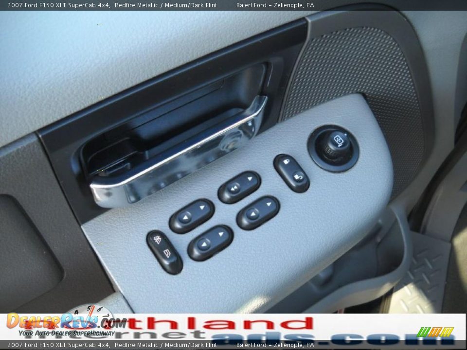 2007 Ford F150 XLT SuperCab 4x4 Redfire Metallic / Medium/Dark Flint Photo #16