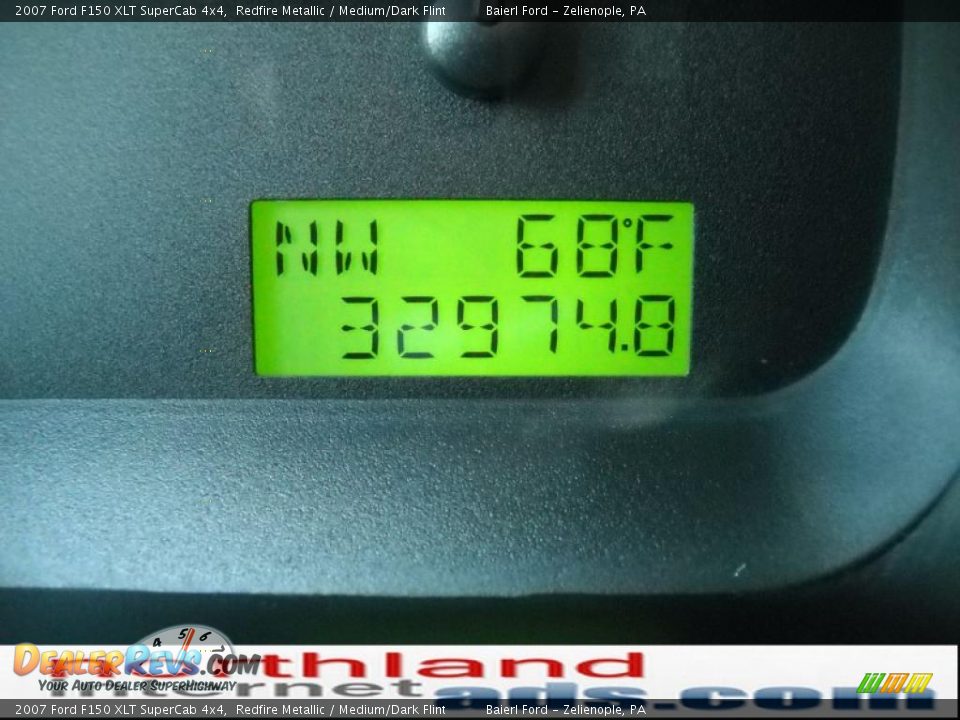2007 Ford F150 XLT SuperCab 4x4 Redfire Metallic / Medium/Dark Flint Photo #20