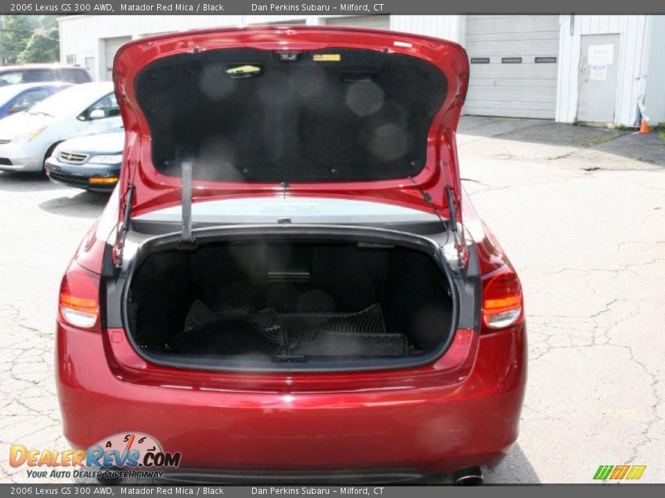 2006 Lexus GS 300 AWD Matador Red Mica / Black Photo #7