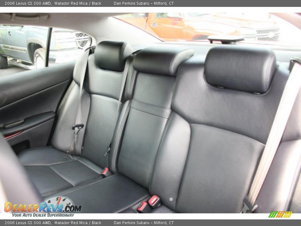 2006 Lexus GS 300 AWD Matador Red Mica / Black Photo #12