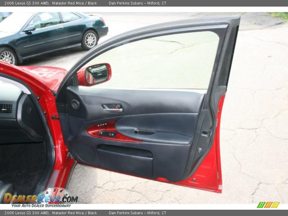 2006 Lexus GS 300 AWD Matador Red Mica / Black Photo #16