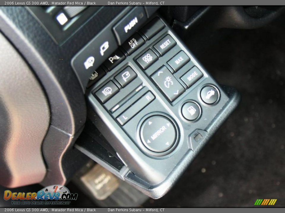 2006 Lexus GS 300 AWD Matador Red Mica / Black Photo #22