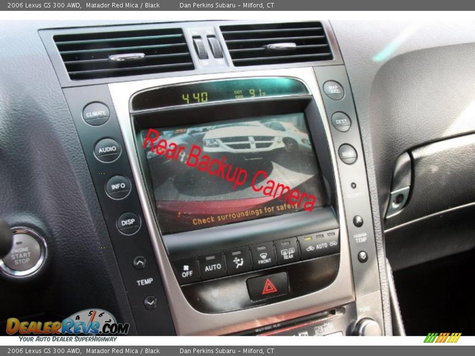 2006 Lexus GS 300 AWD Matador Red Mica / Black Photo #26