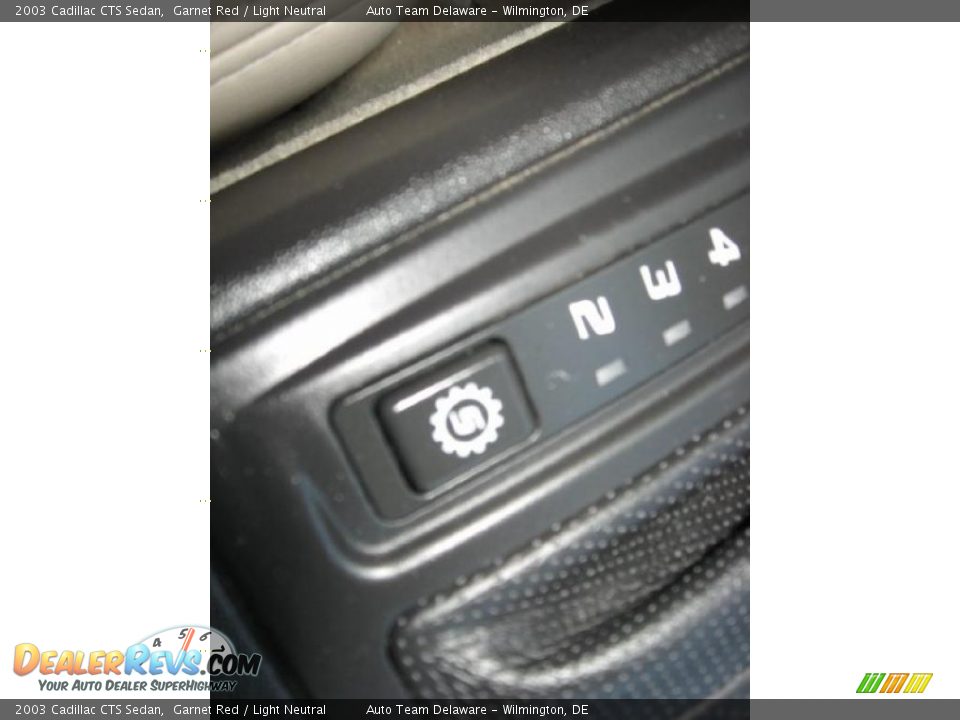 2003 Cadillac CTS Sedan Garnet Red / Light Neutral Photo #33