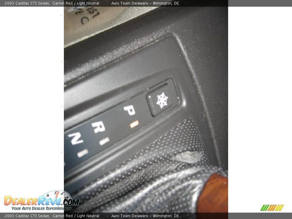 2003 Cadillac CTS Sedan Garnet Red / Light Neutral Photo #34