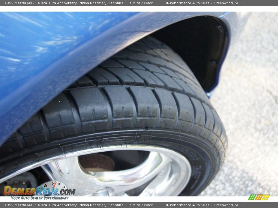 1999 Mazda MX-5 Miata 10th Anniversary Edition Roadster Sapphire Blue Mica / Black Photo #30