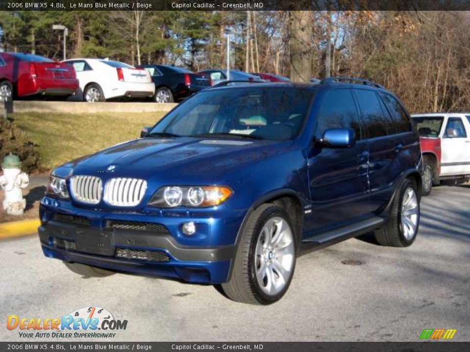 Bmw x5 le mans blue #3