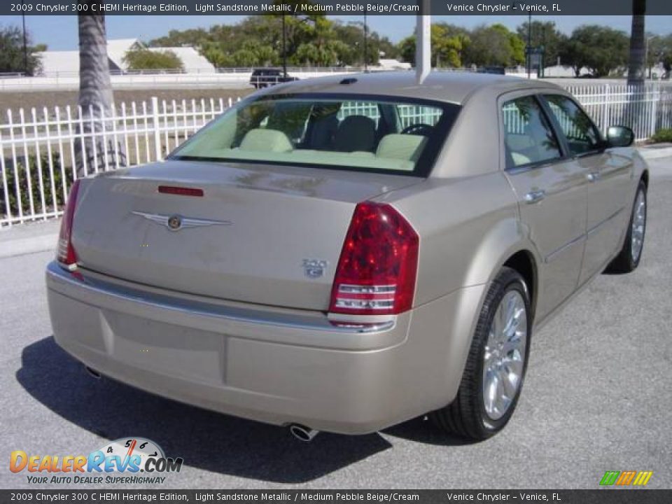 2009 Chrysler 300 C HEMI Heritage Edition Light Sandstone Metallic / Medium Pebble Beige/Cream Photo #6