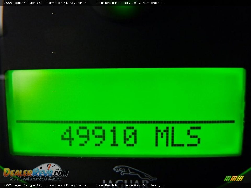 2005 Jaguar S-Type 3.0 Ebony Black / Dove/Granite Photo #35