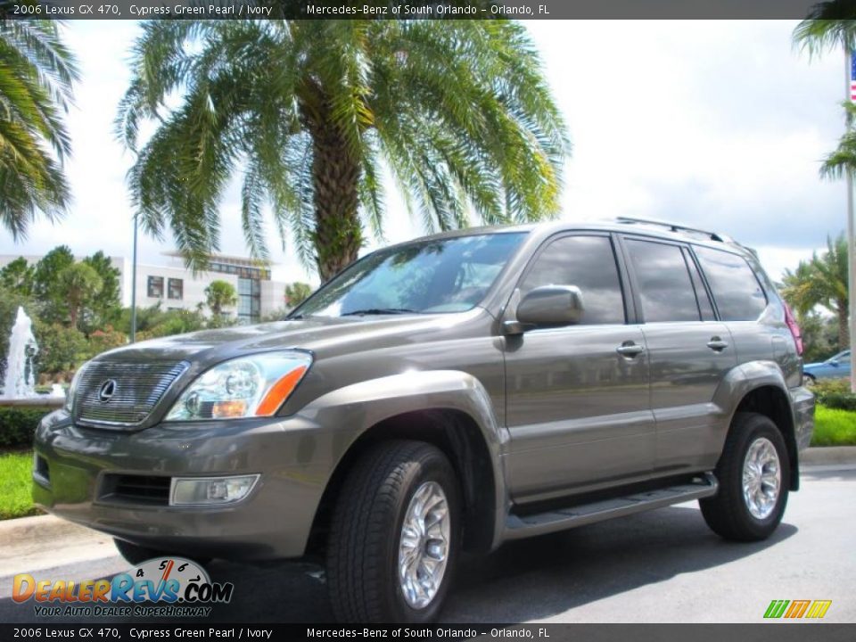 2006 Lexus GX 470 Cypress Green Pearl / Ivory Photo #2