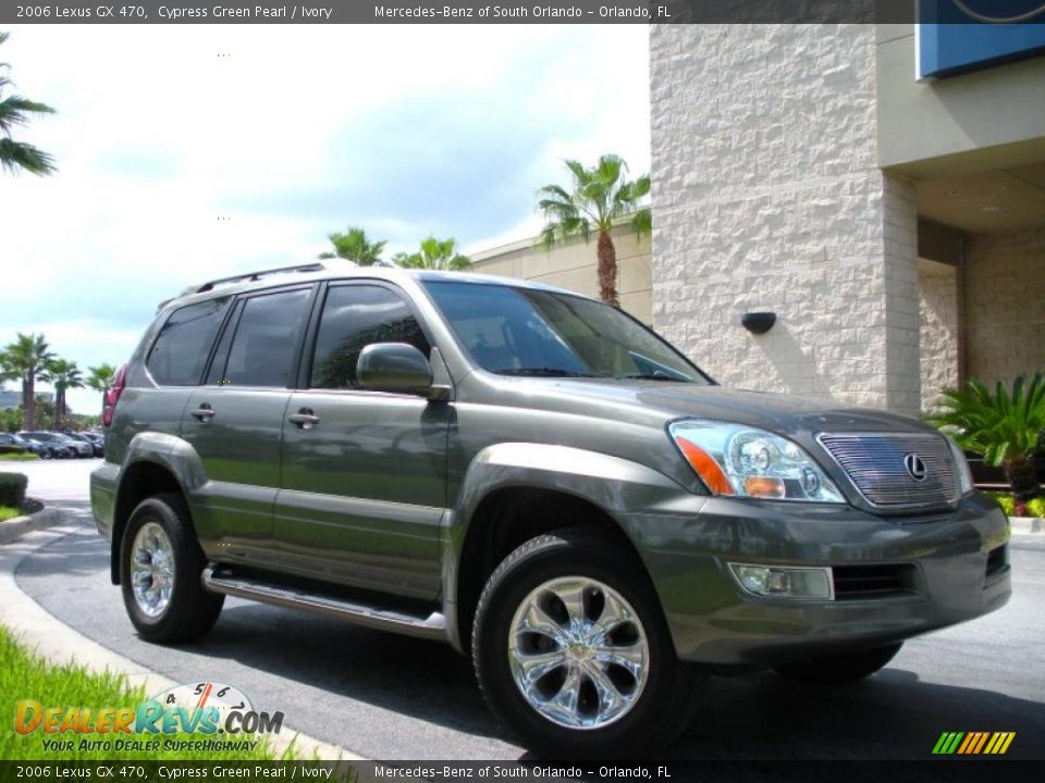 2006 Lexus GX 470 Cypress Green Pearl / Ivory Photo #4