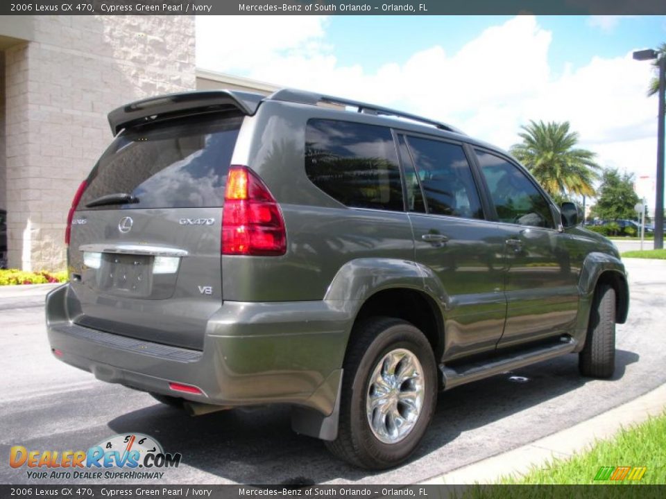 2006 Lexus GX 470 Cypress Green Pearl / Ivory Photo #6