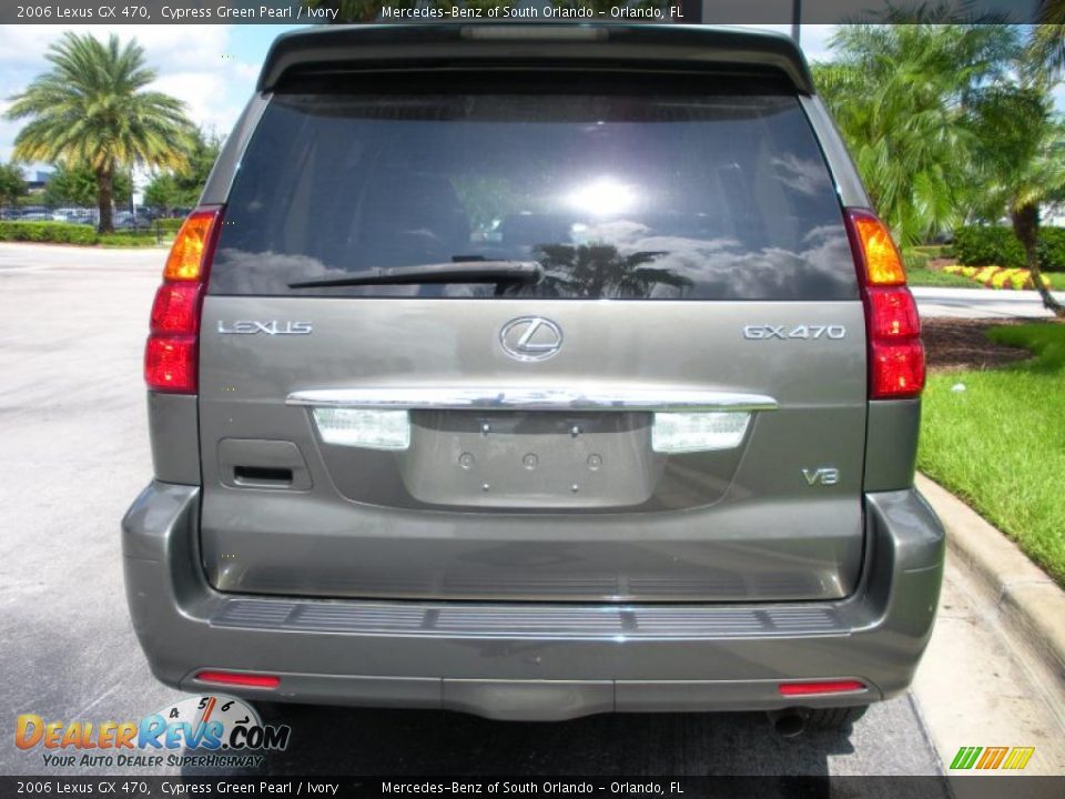 2006 Lexus GX 470 Cypress Green Pearl / Ivory Photo #7