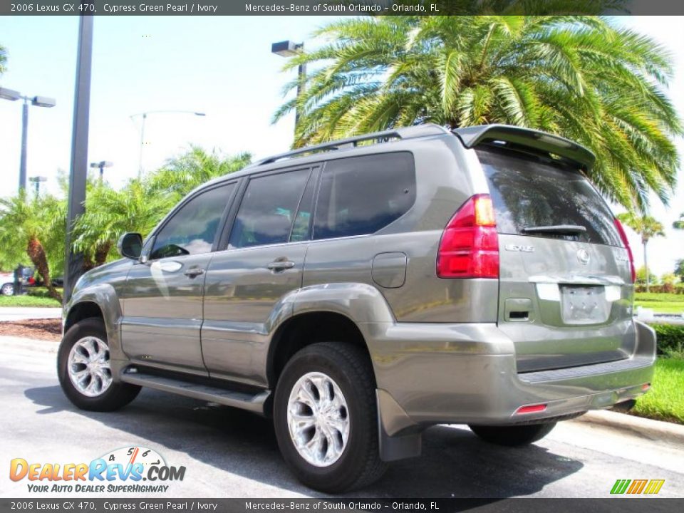 2006 Lexus GX 470 Cypress Green Pearl / Ivory Photo #8