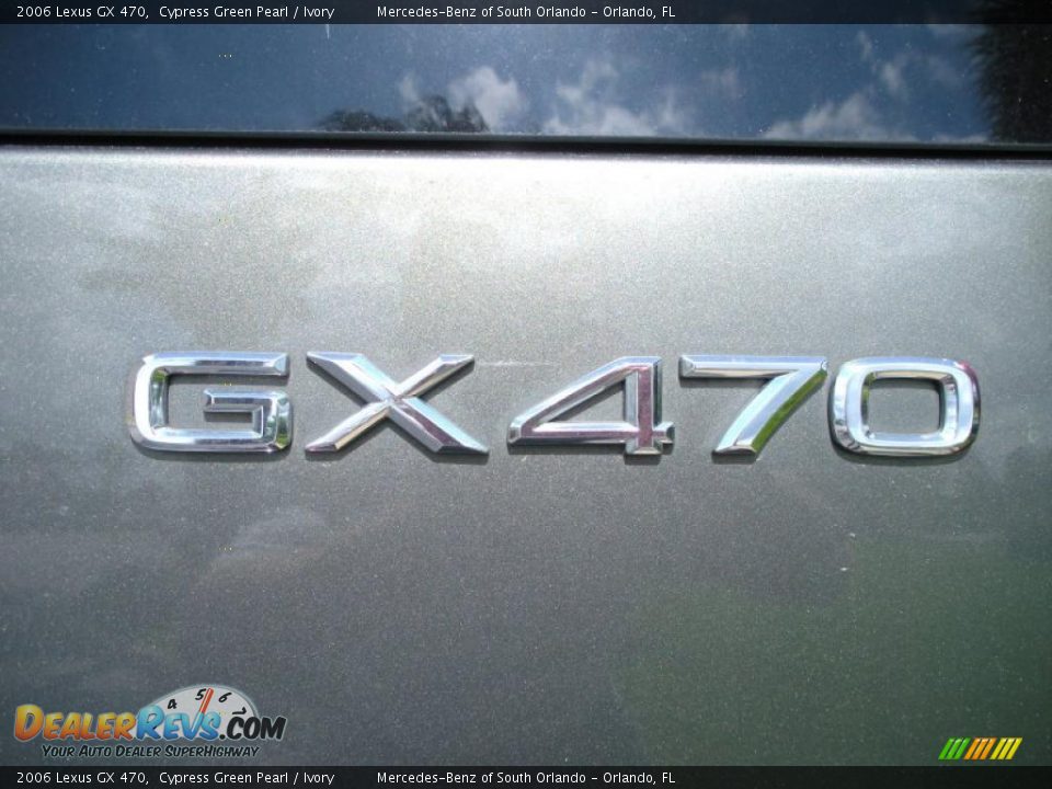 2006 Lexus GX 470 Cypress Green Pearl / Ivory Photo #9