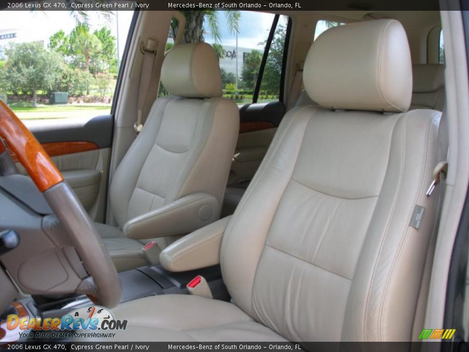 2006 Lexus GX 470 Cypress Green Pearl / Ivory Photo #13