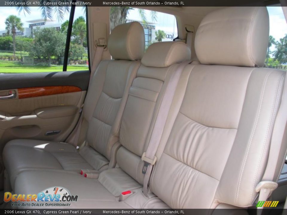 2006 Lexus GX 470 Cypress Green Pearl / Ivory Photo #15