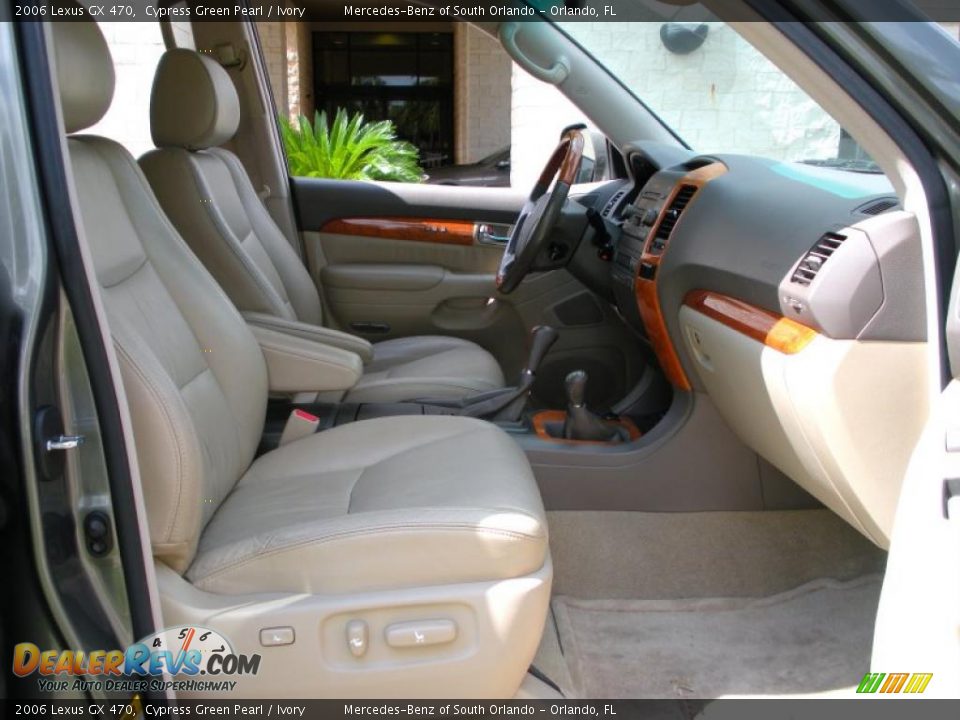 2006 Lexus GX 470 Cypress Green Pearl / Ivory Photo #16