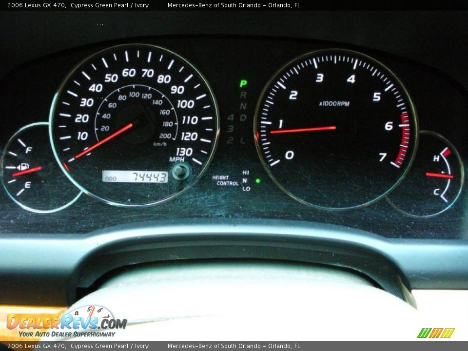 2006 Lexus GX 470 Cypress Green Pearl / Ivory Photo #21