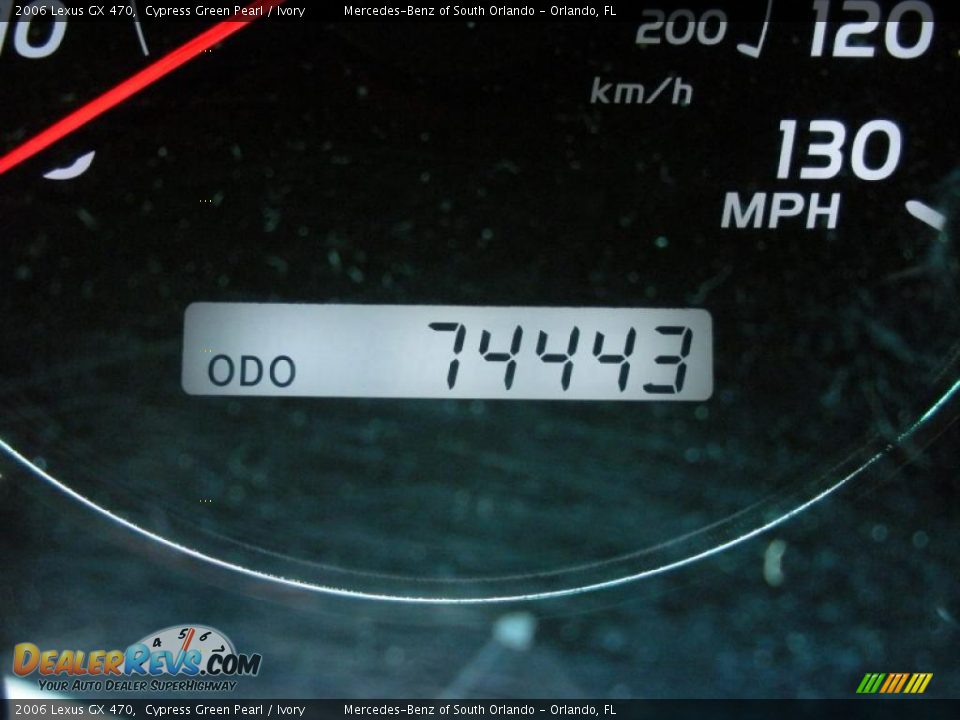 2006 Lexus GX 470 Cypress Green Pearl / Ivory Photo #22
