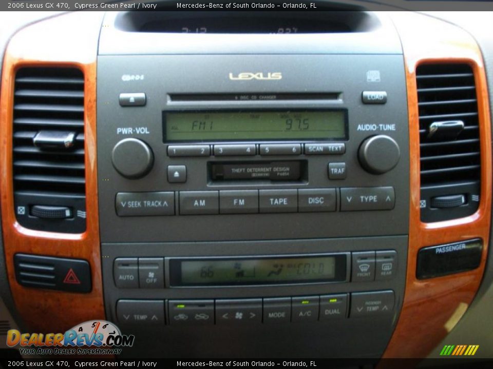 2006 Lexus GX 470 Cypress Green Pearl / Ivory Photo #23