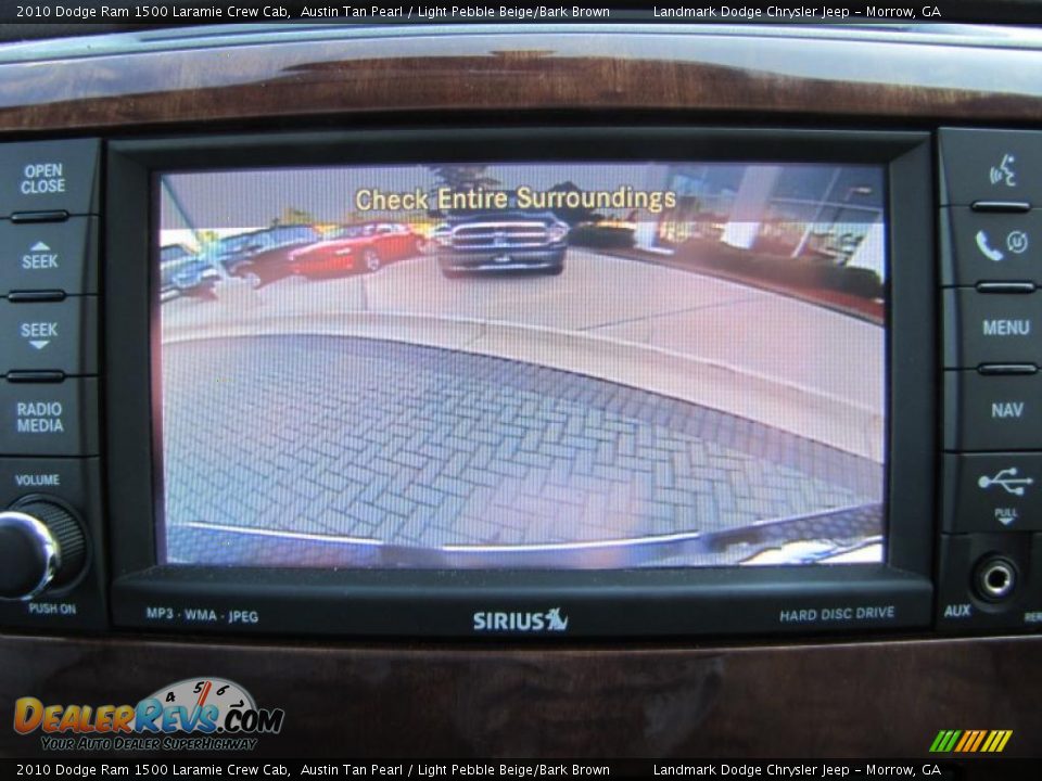 2010 Dodge Ram 1500 Laramie Crew Cab Austin Tan Pearl / Light Pebble Beige/Bark Brown Photo #30
