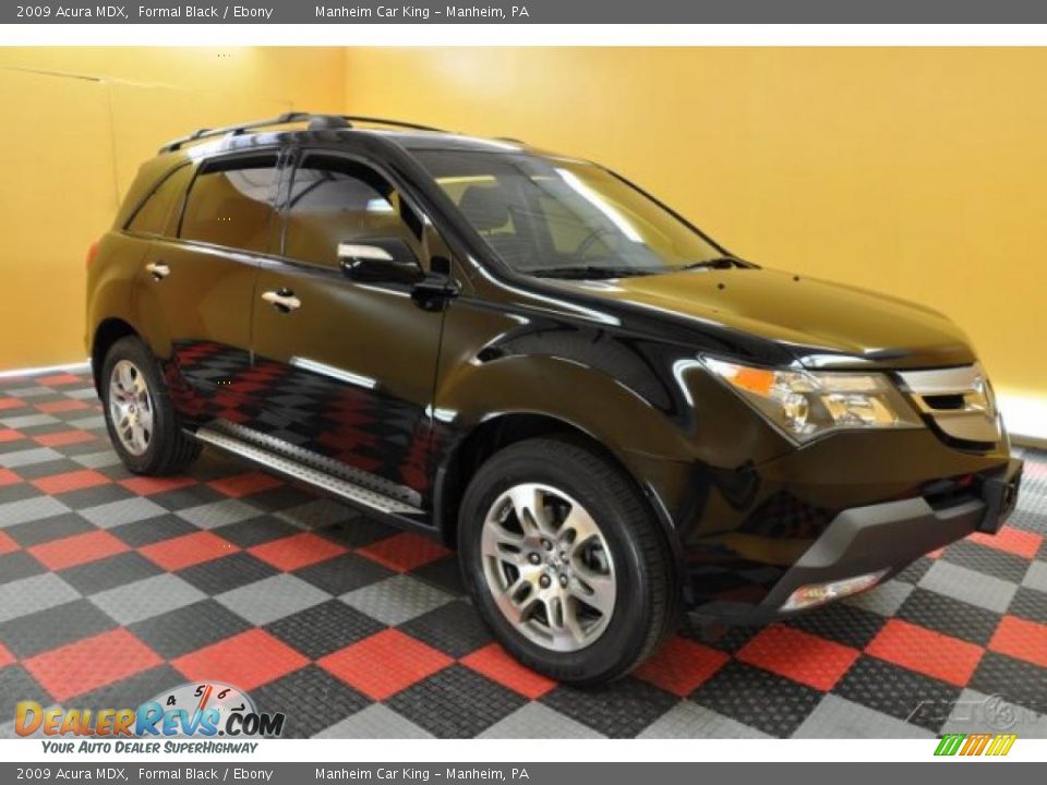 2009 Acura MDX Formal Black / Ebony Photo #1