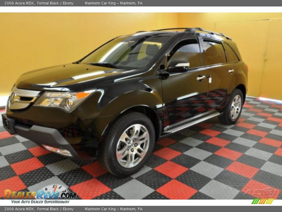 2009 Acura MDX Formal Black / Ebony Photo #3