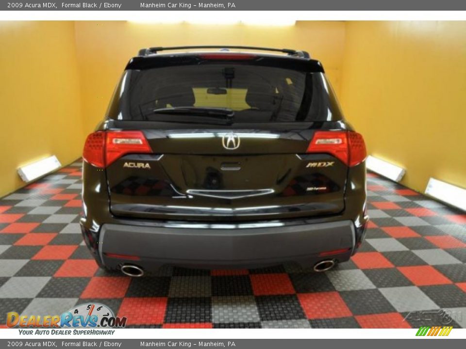 2009 Acura MDX Formal Black / Ebony Photo #5