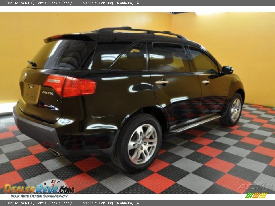 2009 Acura MDX Formal Black / Ebony Photo #6