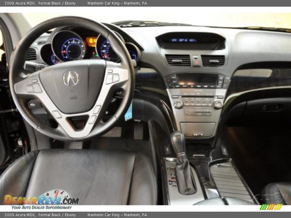 2009 Acura MDX Formal Black / Ebony Photo #7