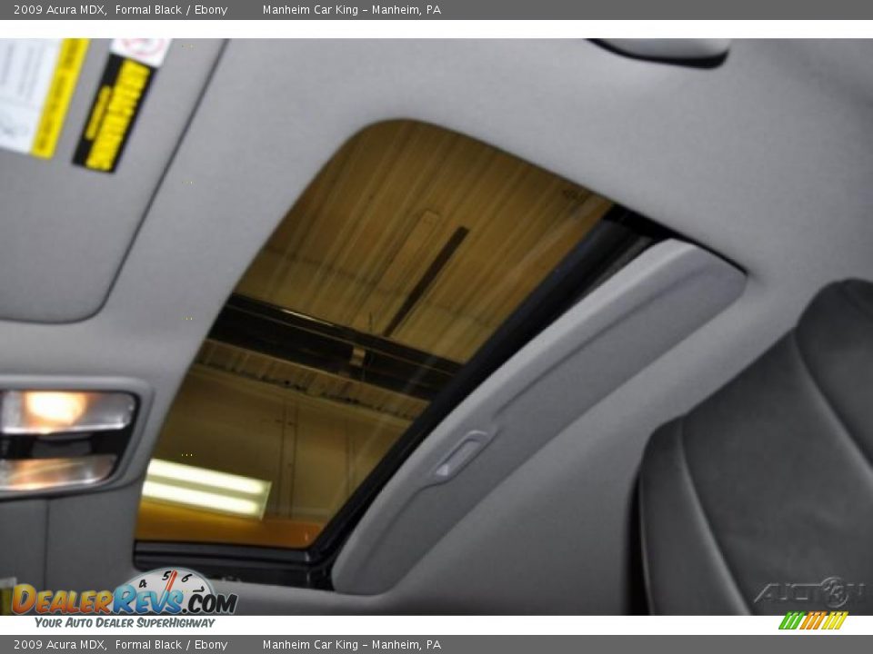 2009 Acura MDX Formal Black / Ebony Photo #10
