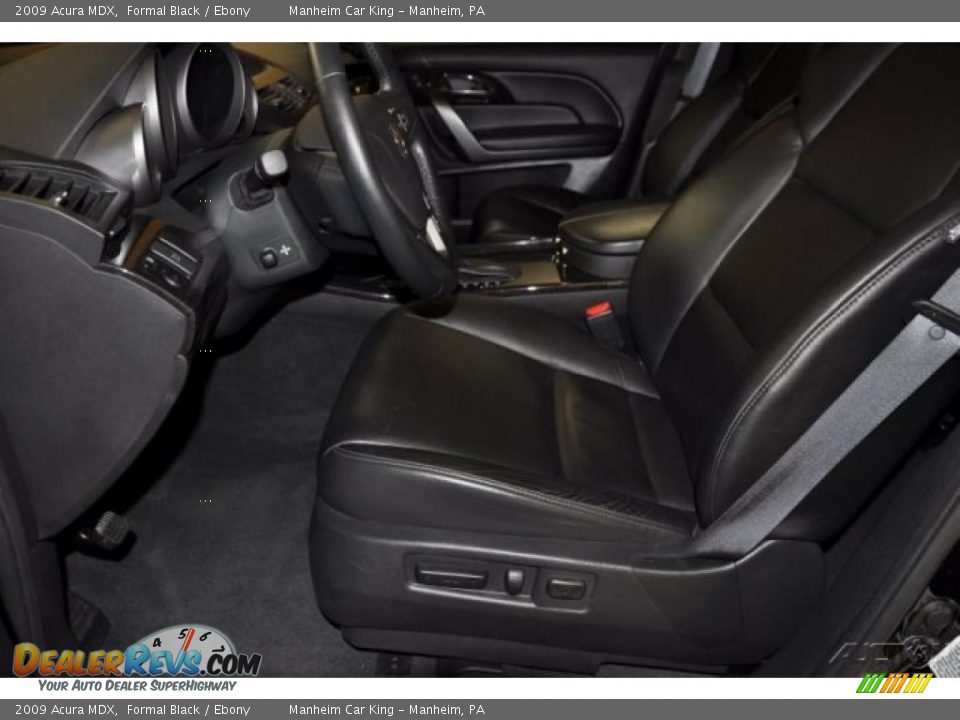 2009 Acura MDX Formal Black / Ebony Photo #13