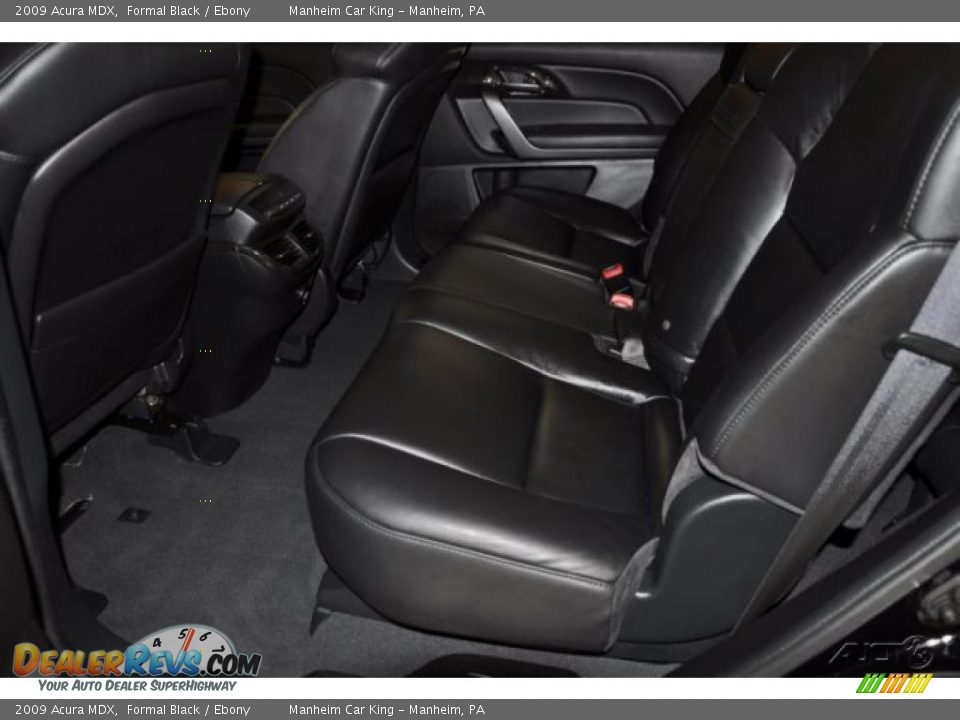 2009 Acura MDX Formal Black / Ebony Photo #14