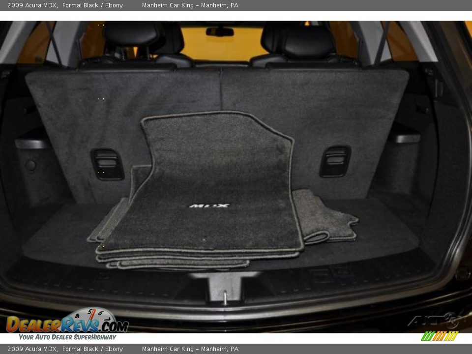 2009 Acura MDX Formal Black / Ebony Photo #16