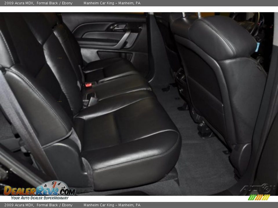 2009 Acura MDX Formal Black / Ebony Photo #18
