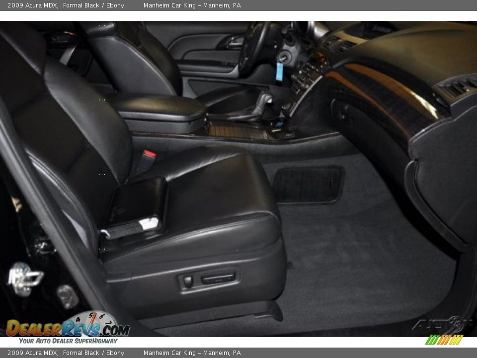 2009 Acura MDX Formal Black / Ebony Photo #19