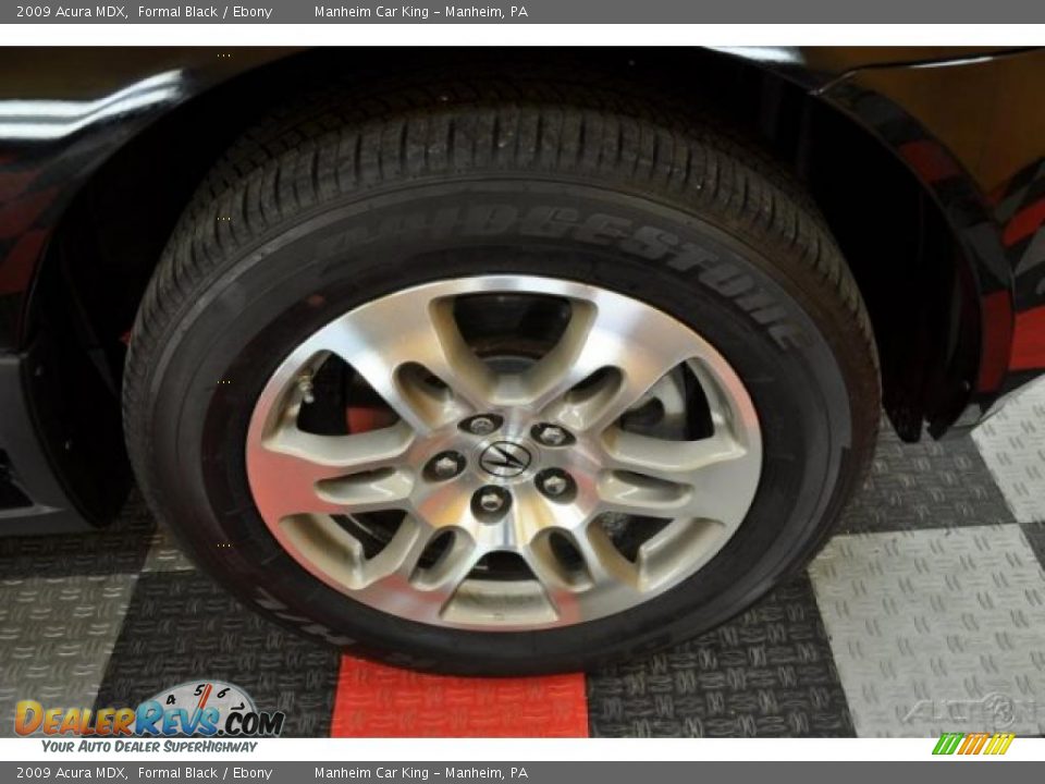 2009 Acura MDX Formal Black / Ebony Photo #20