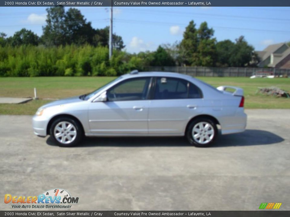 2003 Honda civic ex silver #2